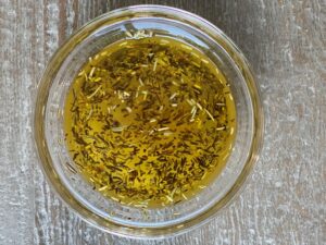 dressing with umami seasoning