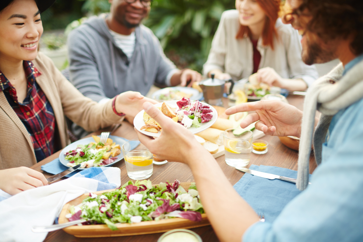 glutamate salad meal