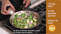 Cooking with MSG Video Series, #4: The Secret to Delicious Vegetable Dishes
